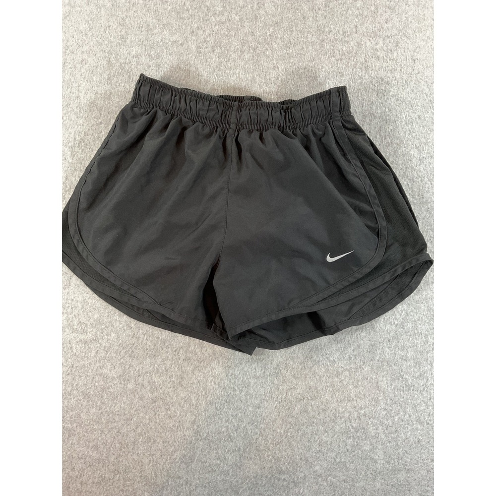 Nike Dri-FIT Womens Black Running Shorts Size S 831558-014 #644
